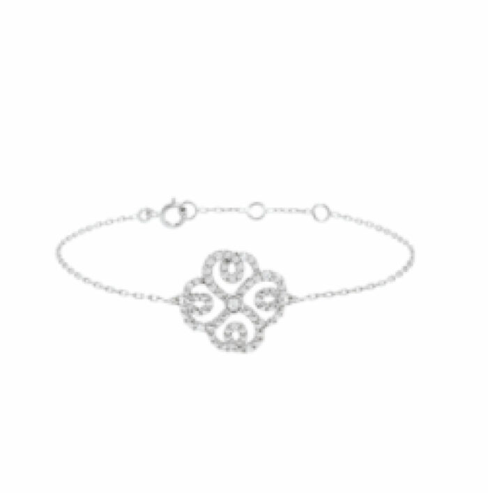 Bracelet argent rhodié