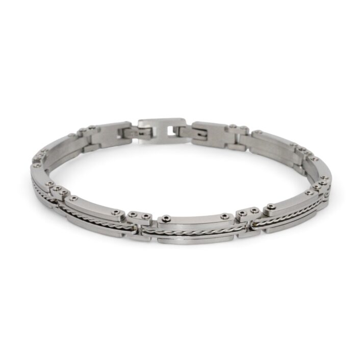 Bracelet câble - Acier