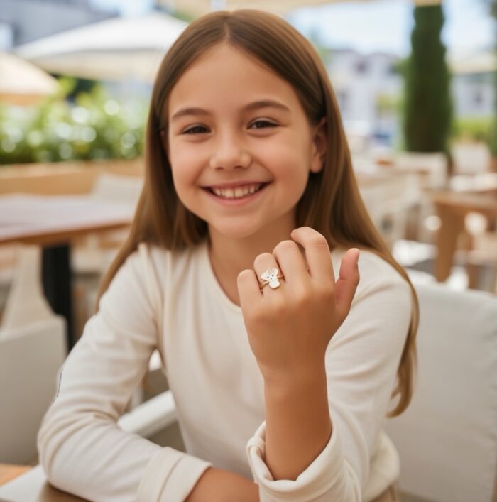 Bague "Koaly" - Plaqué or – Image 3
