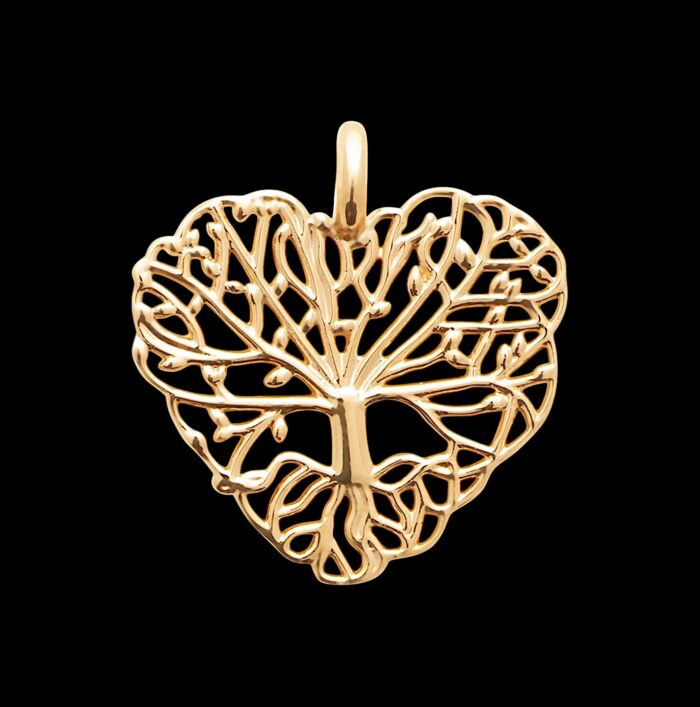 Pendentif "Arbelya" - Plaqué or – Image 2