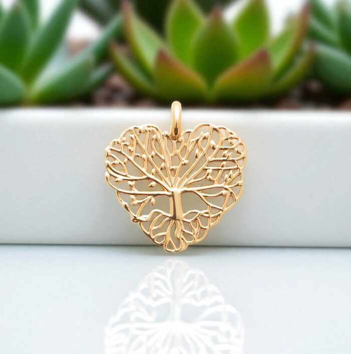 Pendentif "Arbelya" - Plaqué or – Image 4