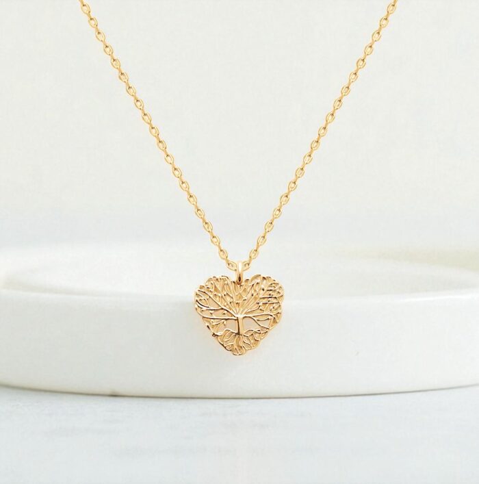 Pendentif "Arbelya" - Plaqué or – Image 3