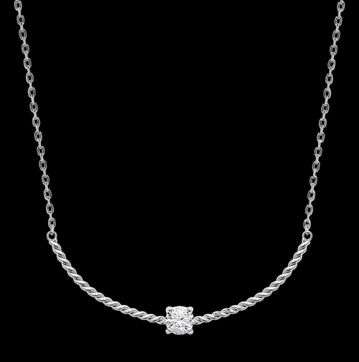 Collier argent rhodié (Copie (Copie) (Copie) – Image 2