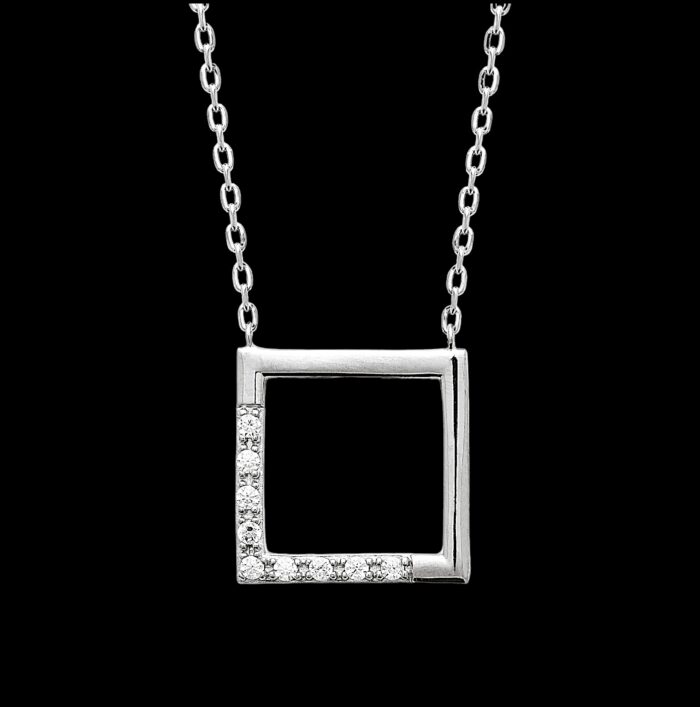 Collier argent rhodié (Copie (Copie) (Copie) (Copie) – Image 2