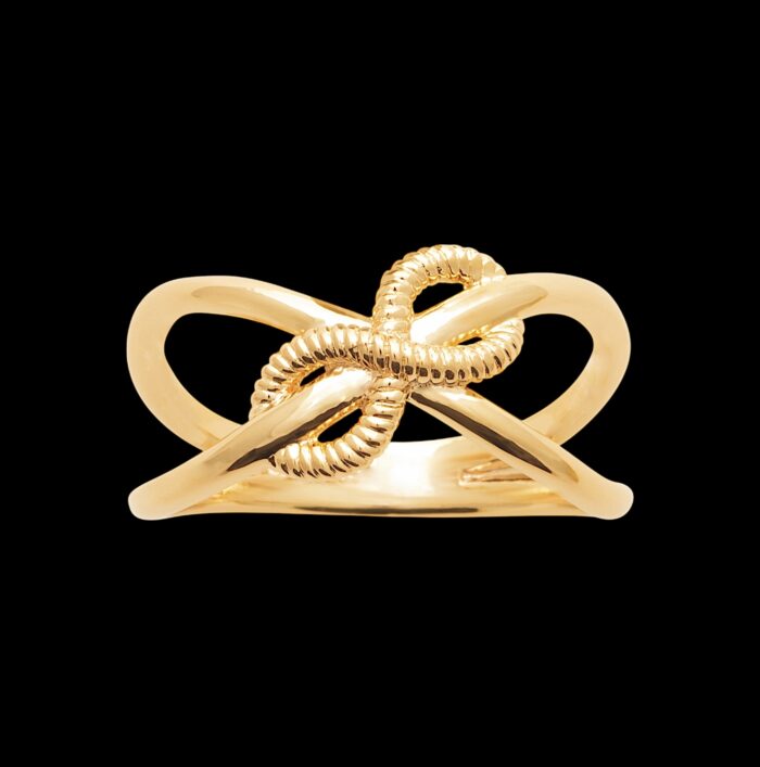 Bague "L'infini" - Plaqué or – Image 2
