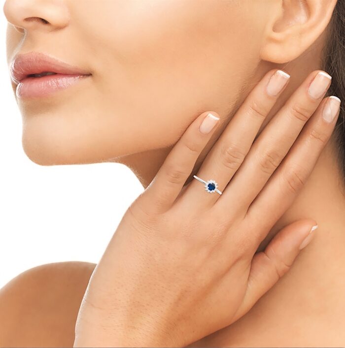 Bague "Prodigieux" - Oxydes de zirconium - Argent rhodié – Image 3