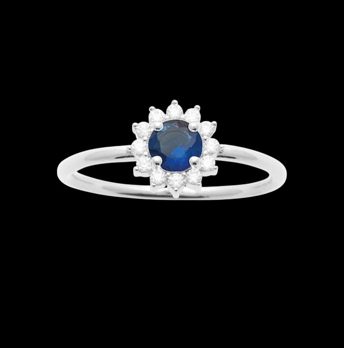 Bague "Prodigieux" - Oxydes de zirconium - Argent rhodié – Image 2