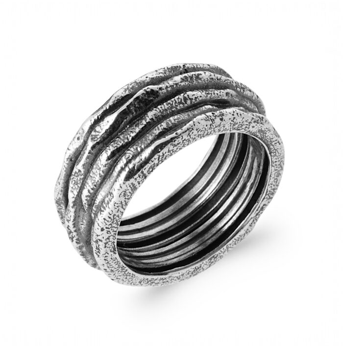 Bague "Orcus" – Argent
