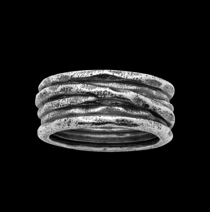 Bague "Orcus" – Argent – Image 2