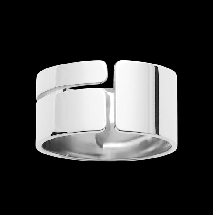 Bague "Anneau" - Argent rhodié – Image 2