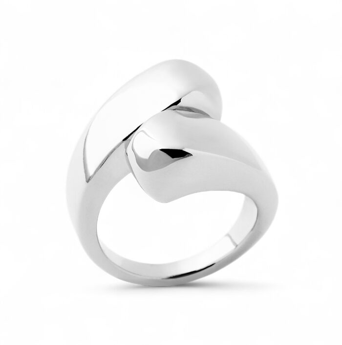 Bague "Puralis" - Argent rhodié
