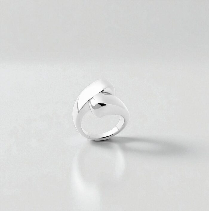 Bague "Puralis" - Argent rhodié – Image 3