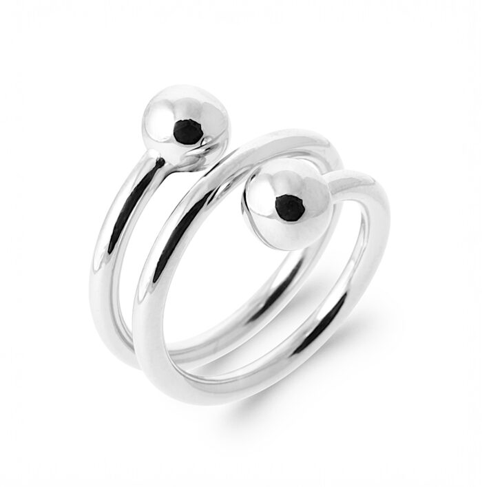 Bague "Ornamenta" - Argent rhodié