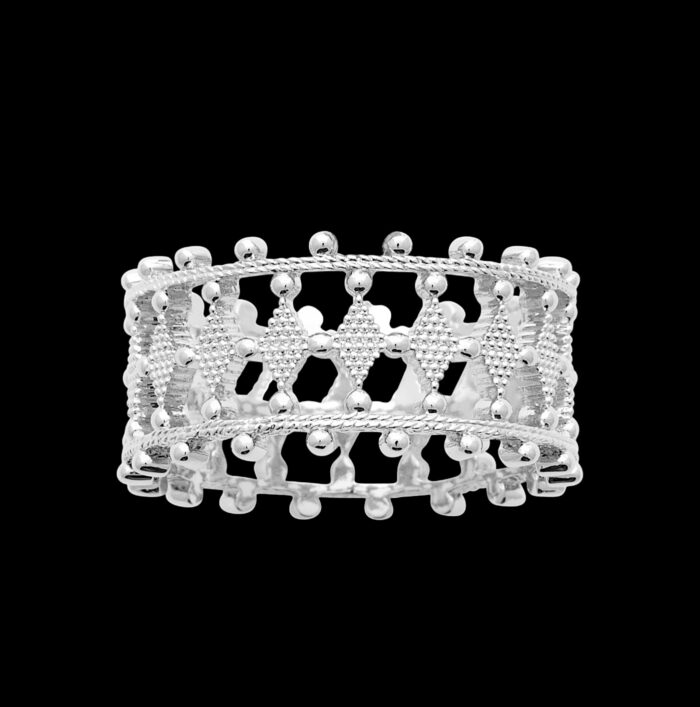 Bague "Exquis" - Argent rhodié – Image 2