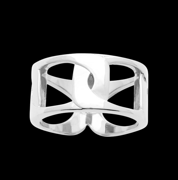 Bague "Myls" - Argent rhodié – Image 2