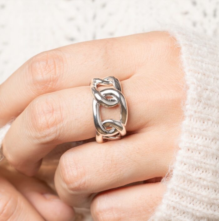 Bague "Noevada" - Argent rhodié – Image 4