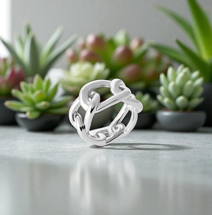 Bague "Noevada" - Argent rhodié – Image 3
