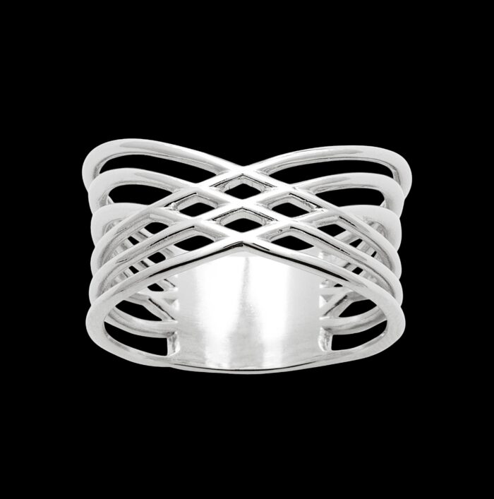 Bague "Selya" - Argent rhodié – Image 2