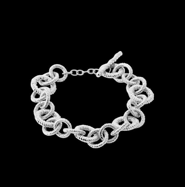 Bracelet "Éclésia" – Argent rhodié – Image 2