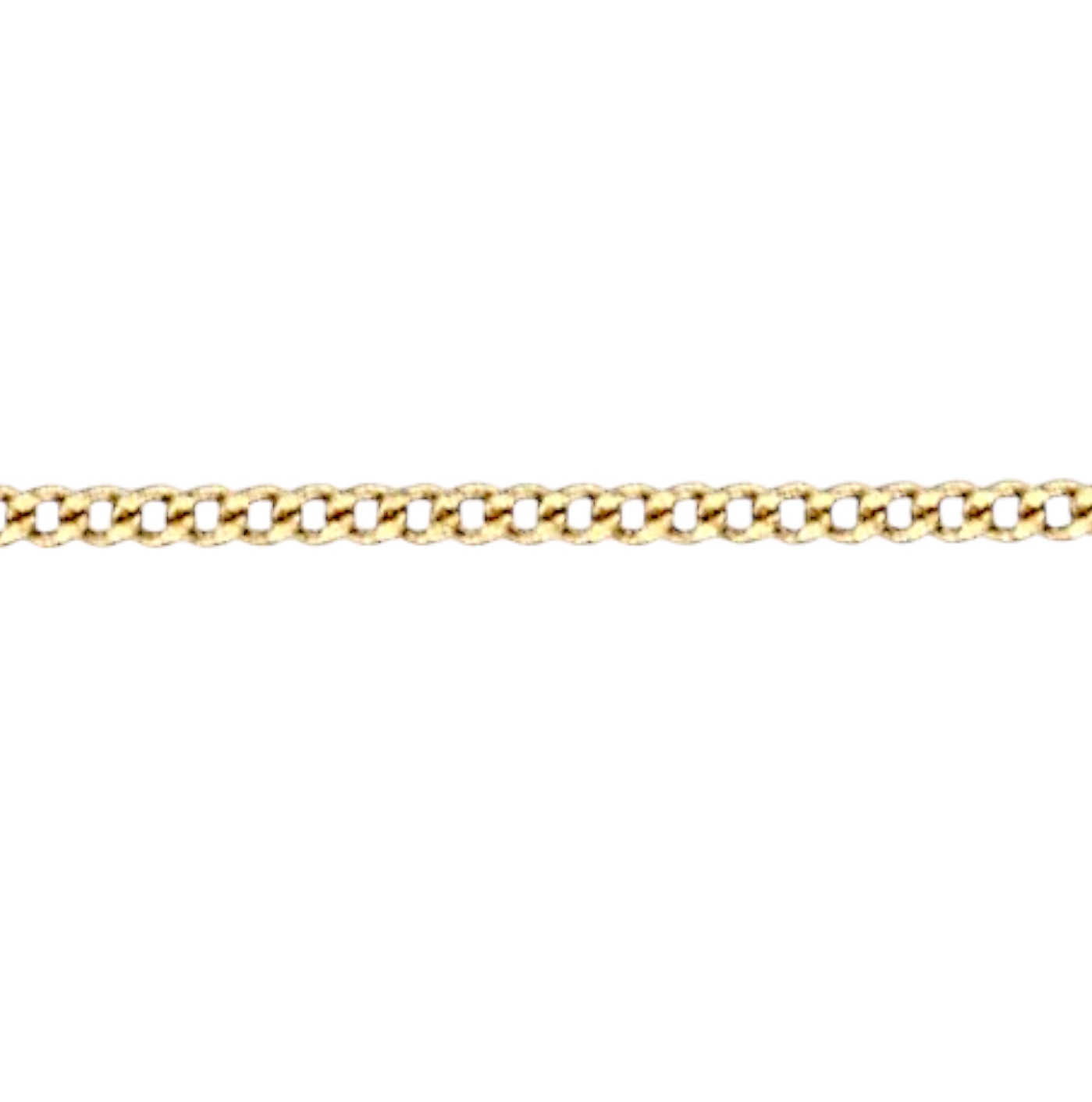 Chaîne de cou - Maille gourmette - Plaqué or