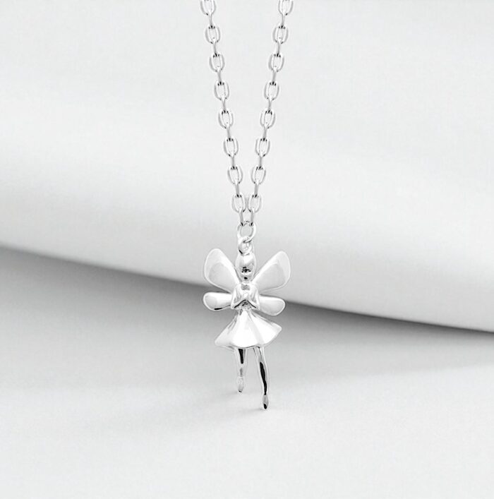 Collier "Divine fée” – Argent rhodié – Image 3