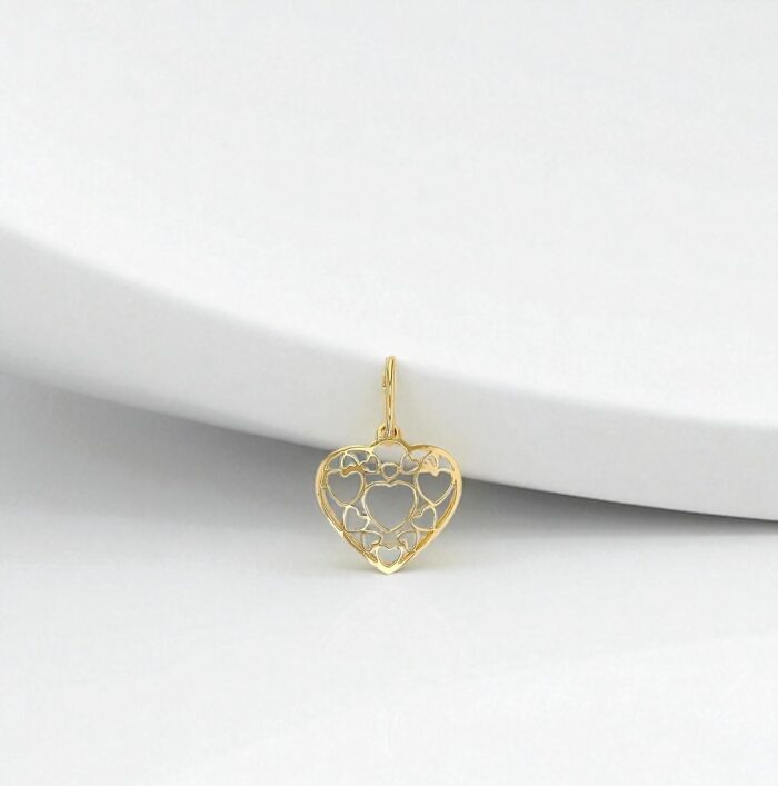 Pendentif "GGG" - Or jaune - 18 carats – Image 3