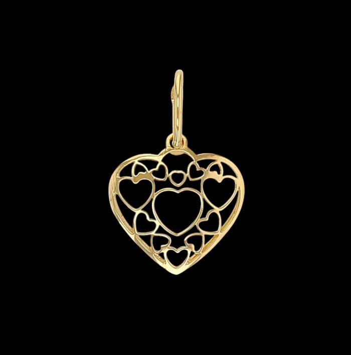 Pendentif "GGG" - Or jaune - 18 carats – Image 2
