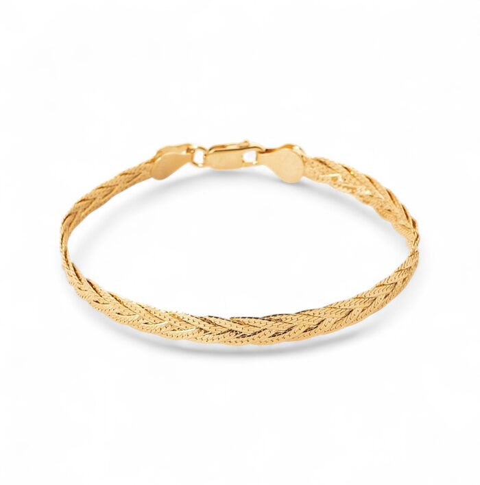 Bracelet "Cassia" – Plaqué or