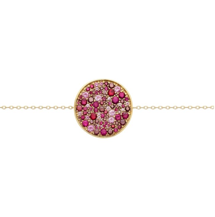 Bracelet "Roséa" – Plaqué or