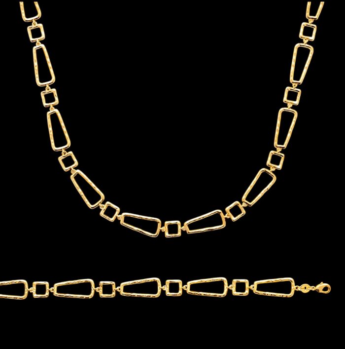 Bracelet "Kymia" – Plaqué or – Image 2