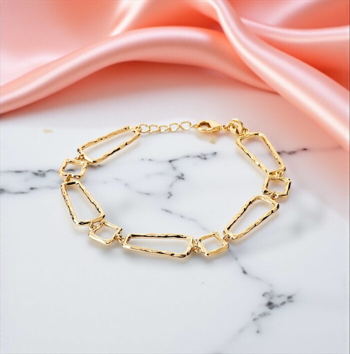 Bracelet "Kymia" – Plaqué or – Image 3