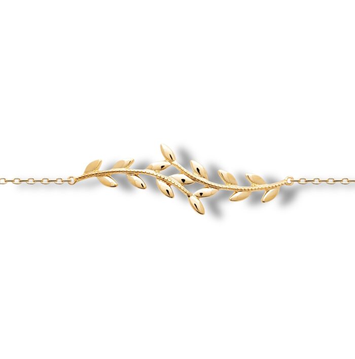 Bracelet "Sylva" – Plaqué or