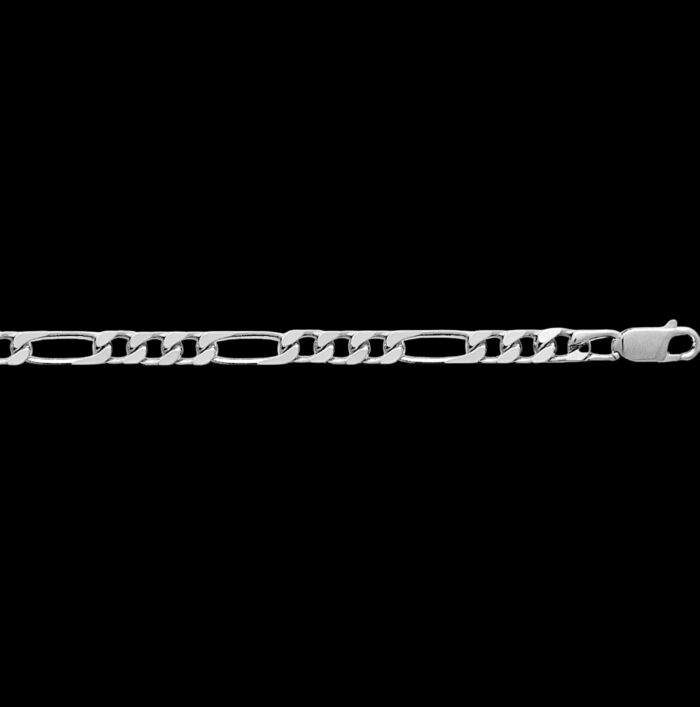 Bracelet "Brut" – Argent rhodié – Image 2