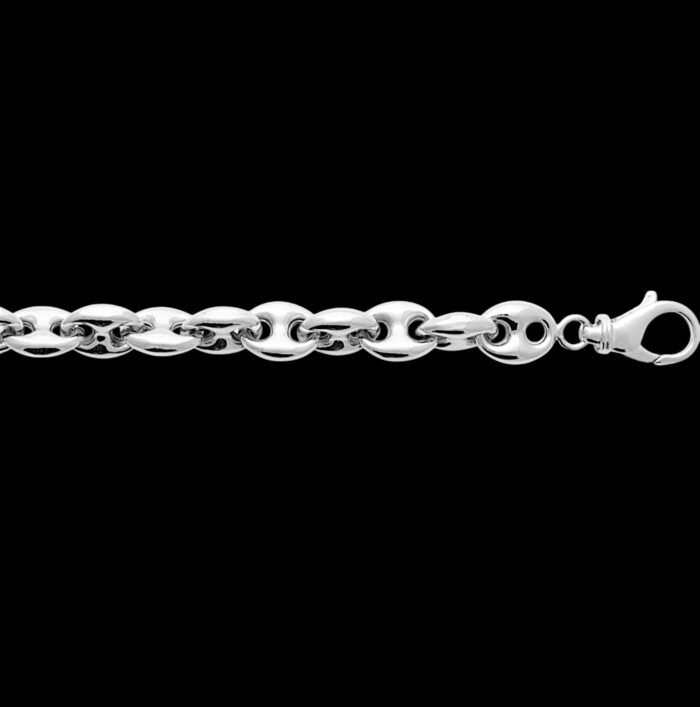 Bracelet "Fracas" – Argent rhodié – Image 2