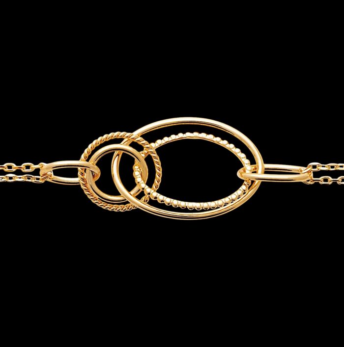 Bracelet "Nexus" – Plaqué or – Image 2