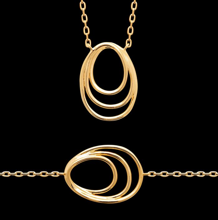 Bracelet "Oralis" – Plaqué or – Image 2
