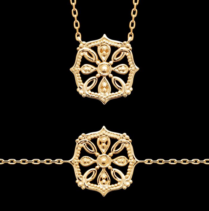 Bracelet "Azala" – Plaqué or – Image 2
