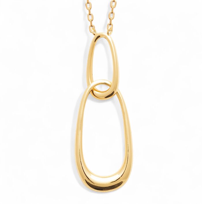 Collier "Aria" – Plaqué or