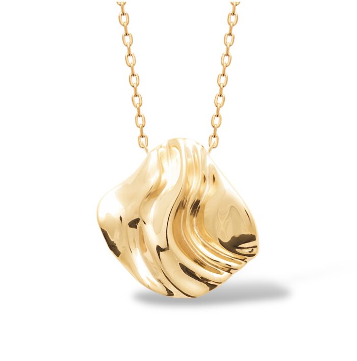 Collier "Éole" – Plaqué or