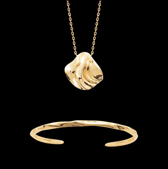 Collier "Éole" – Plaqué or – Image 2