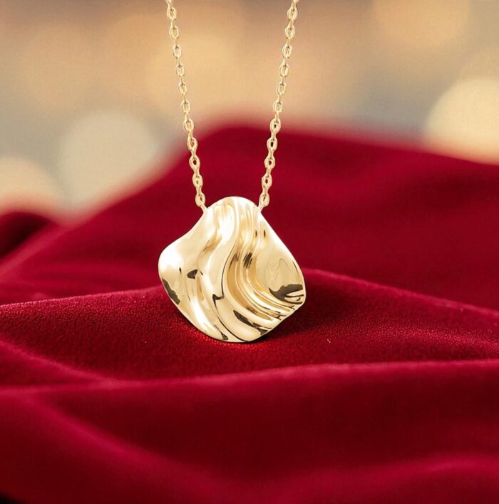 Collier "Éole" – Plaqué or – Image 3