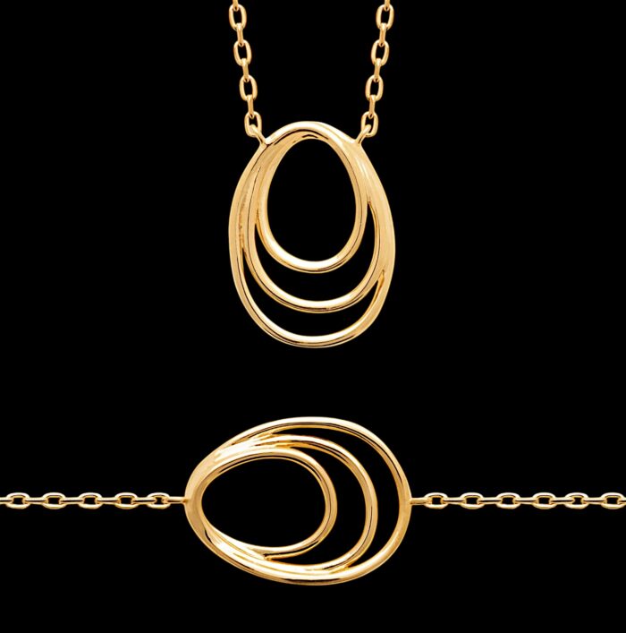 Collier "Oralis" – Plaqué or – Image 2