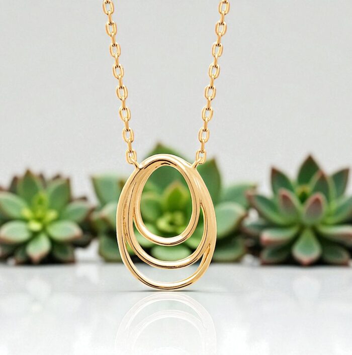 Collier "Oralis" – Plaqué or – Image 3