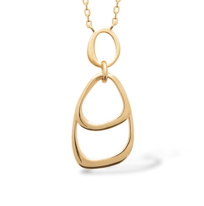 Collier "Liora" – Plaqué or