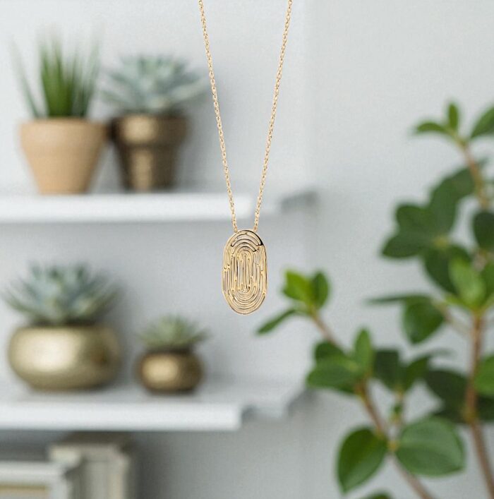 Collier "Labyra" – Plaqué or – Image 3