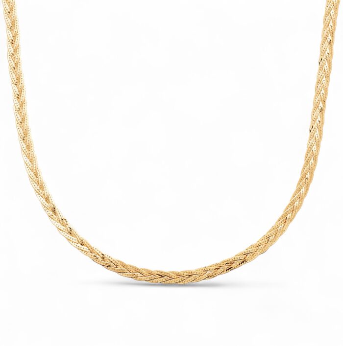 Collier "Cassia" – Plaqué or