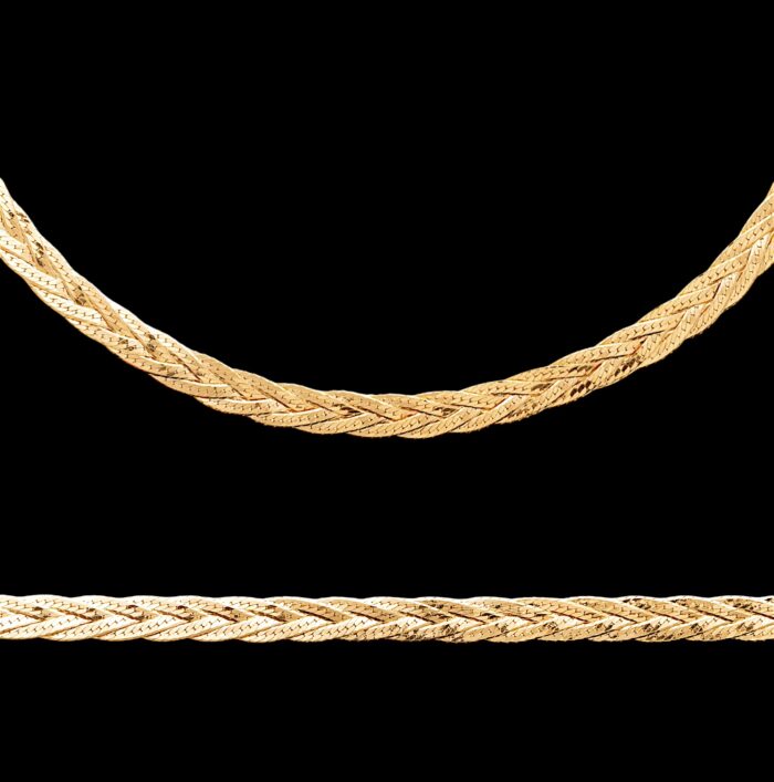 Collier "Cassia" – Plaqué or – Image 2