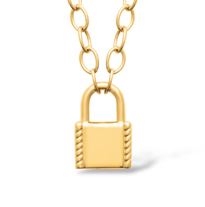 Collier "Cadéa" – Plaqué or