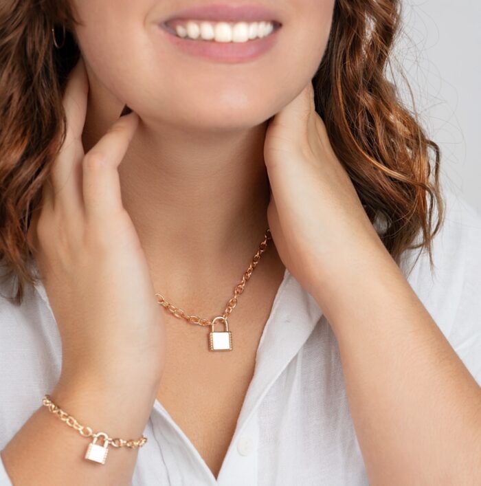 Collier "Cadéa" – Plaqué or – Image 4