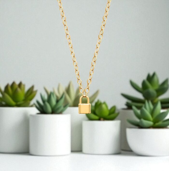 Collier "Cadéa" – Plaqué or – Image 3